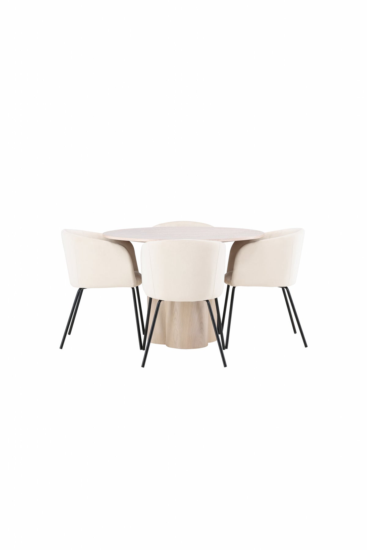 Olivia Dining Table with Berit Chairs