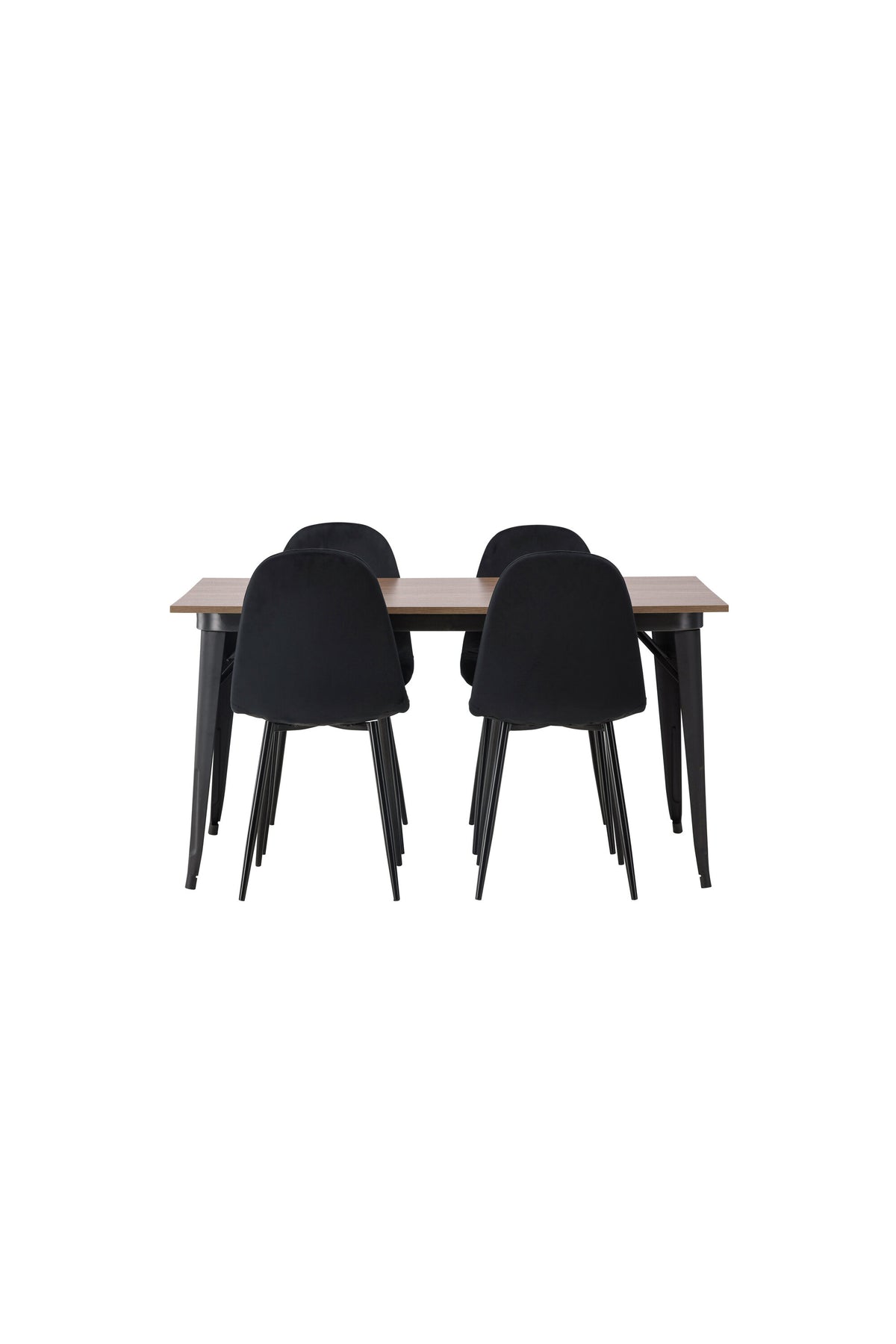 Tempe Dining Table with Polar Chairs