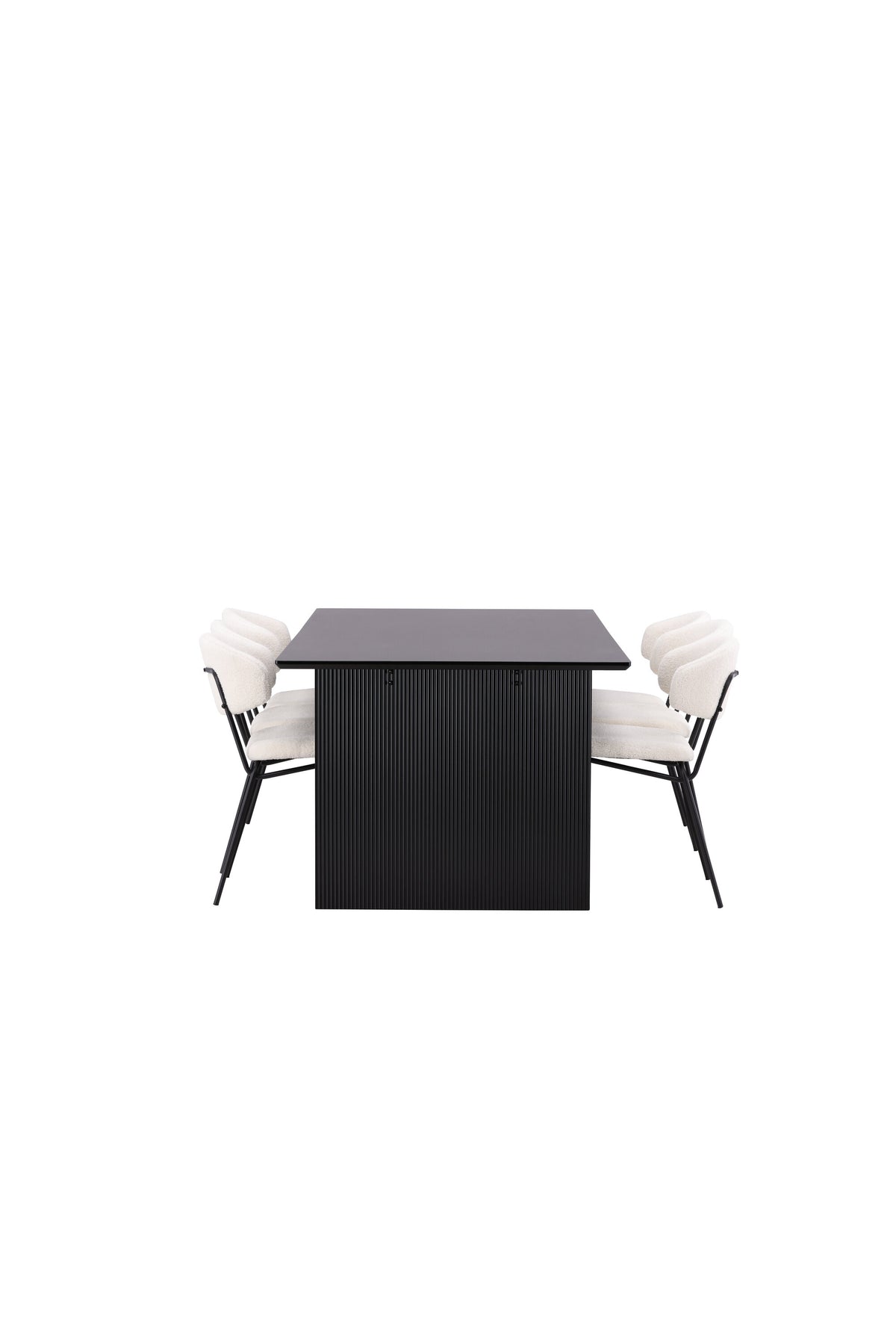 Vail Dining Table with Chico Chairs