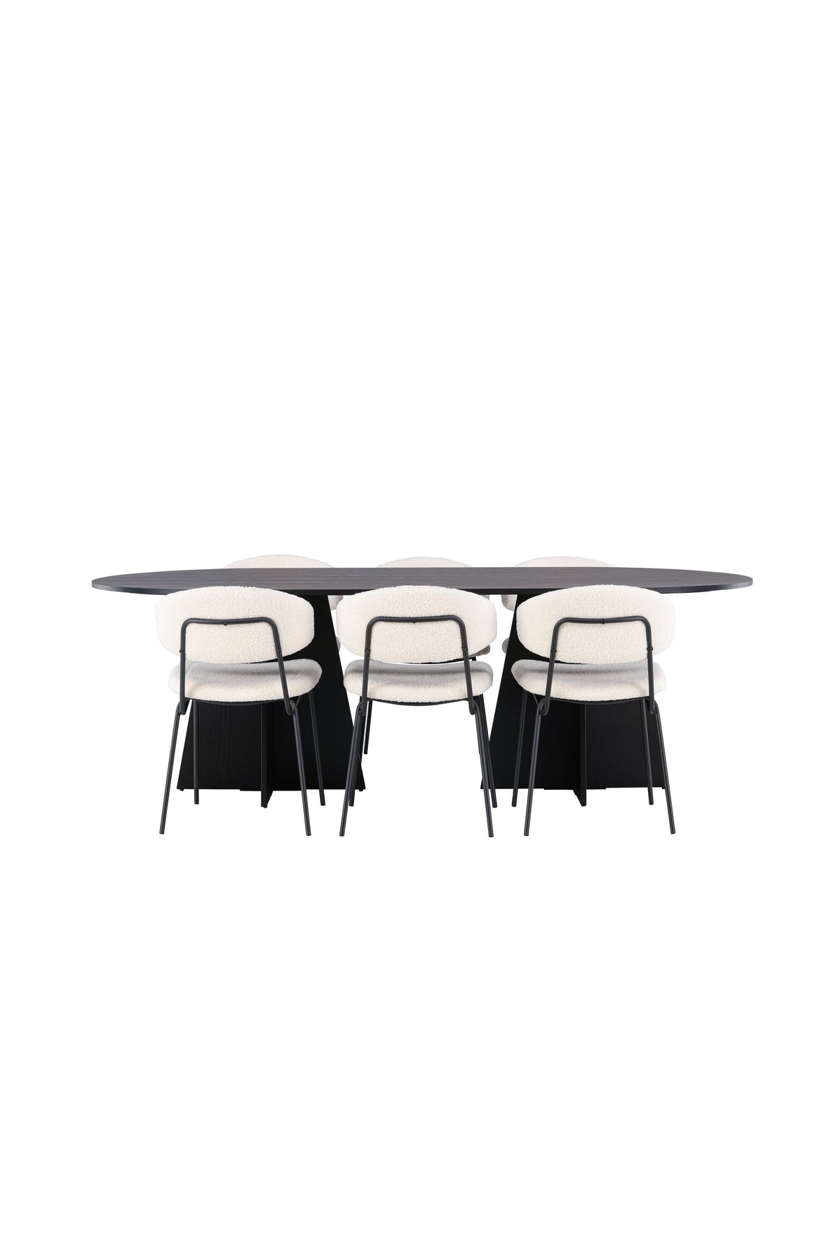 Bootcut Dining Table with Chico Chairs