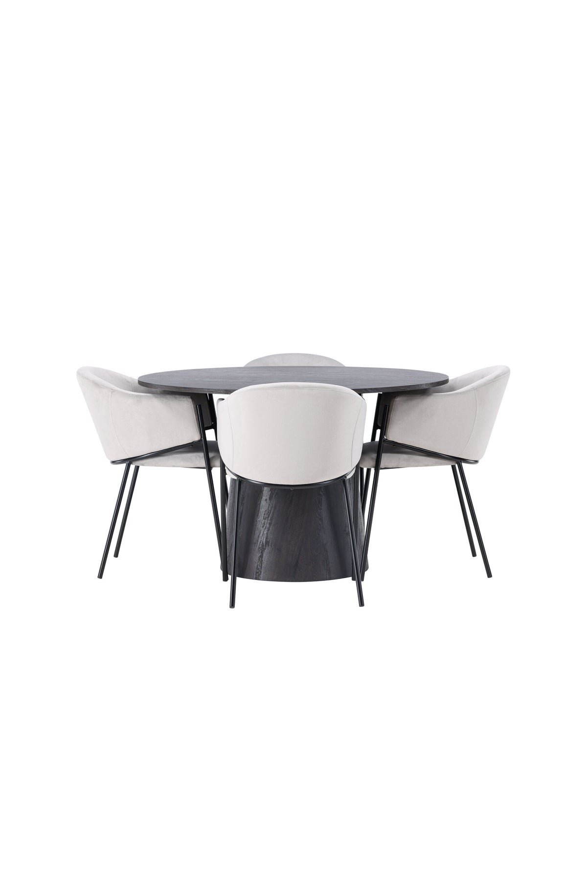 Lanzo Dining Table with Evelina Chairs