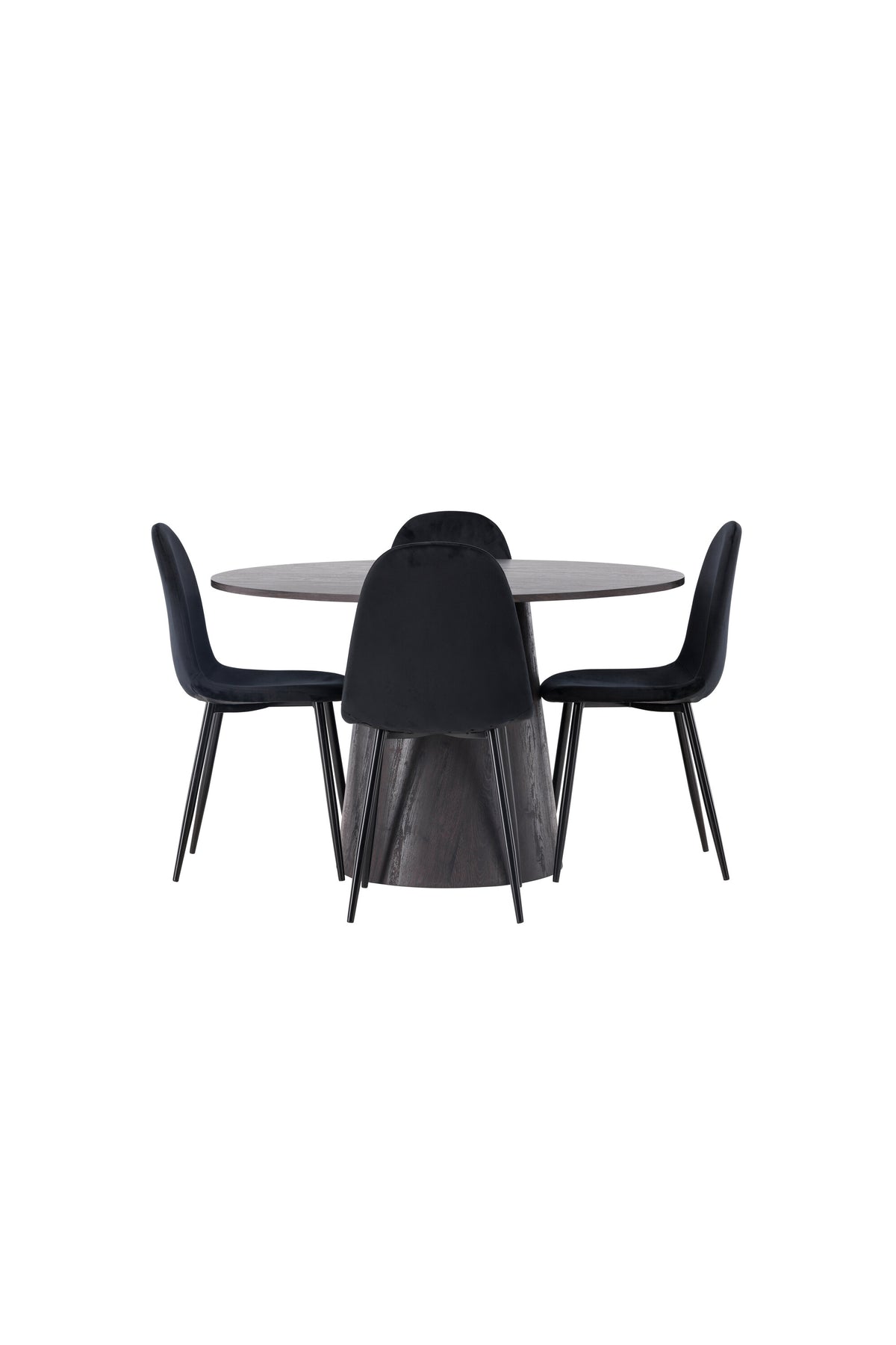 Lanzo Dining Table with Polar Chairs