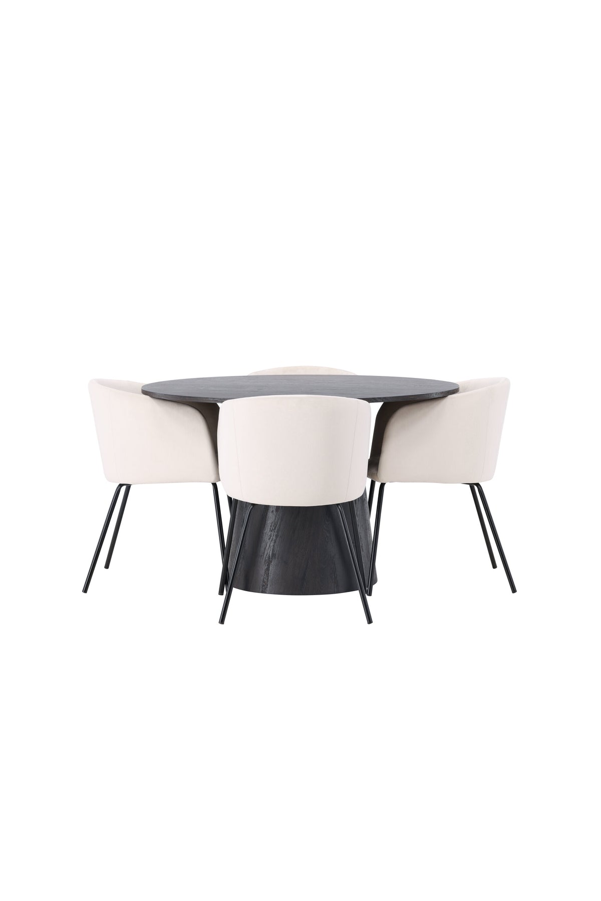 Lanzo Dining Table with Berit Chairs