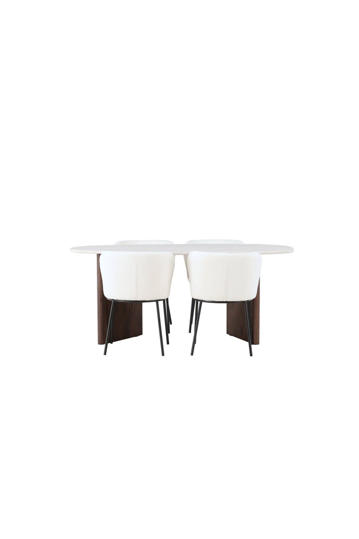 Grönvik Dining Table with Edina Chairs