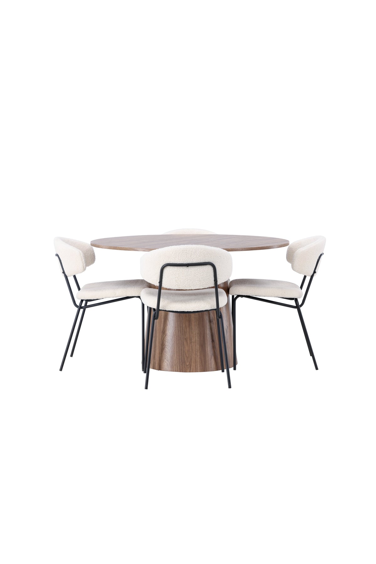 Lanzo Dining Table with Chico Chairs