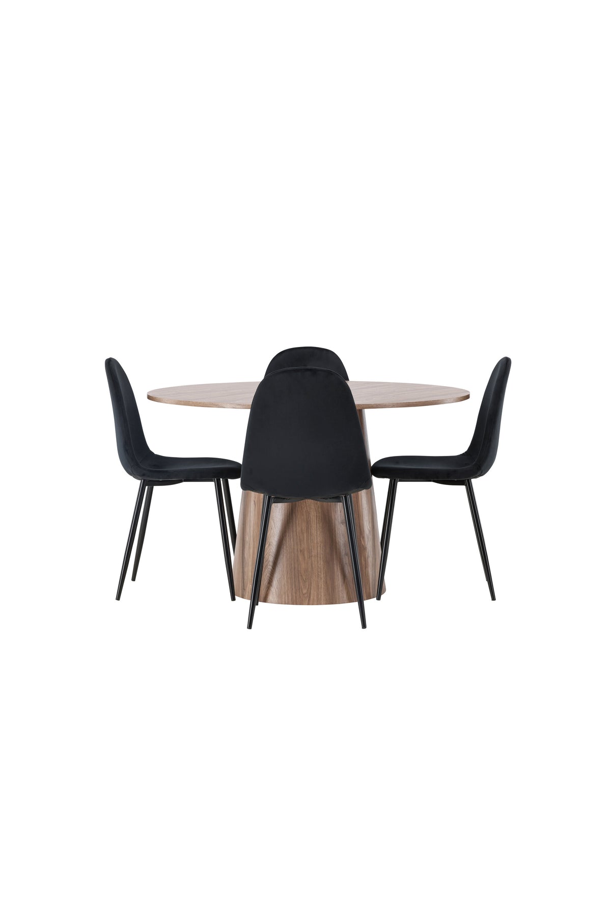Lanzo Dining Table with Polar Chairs