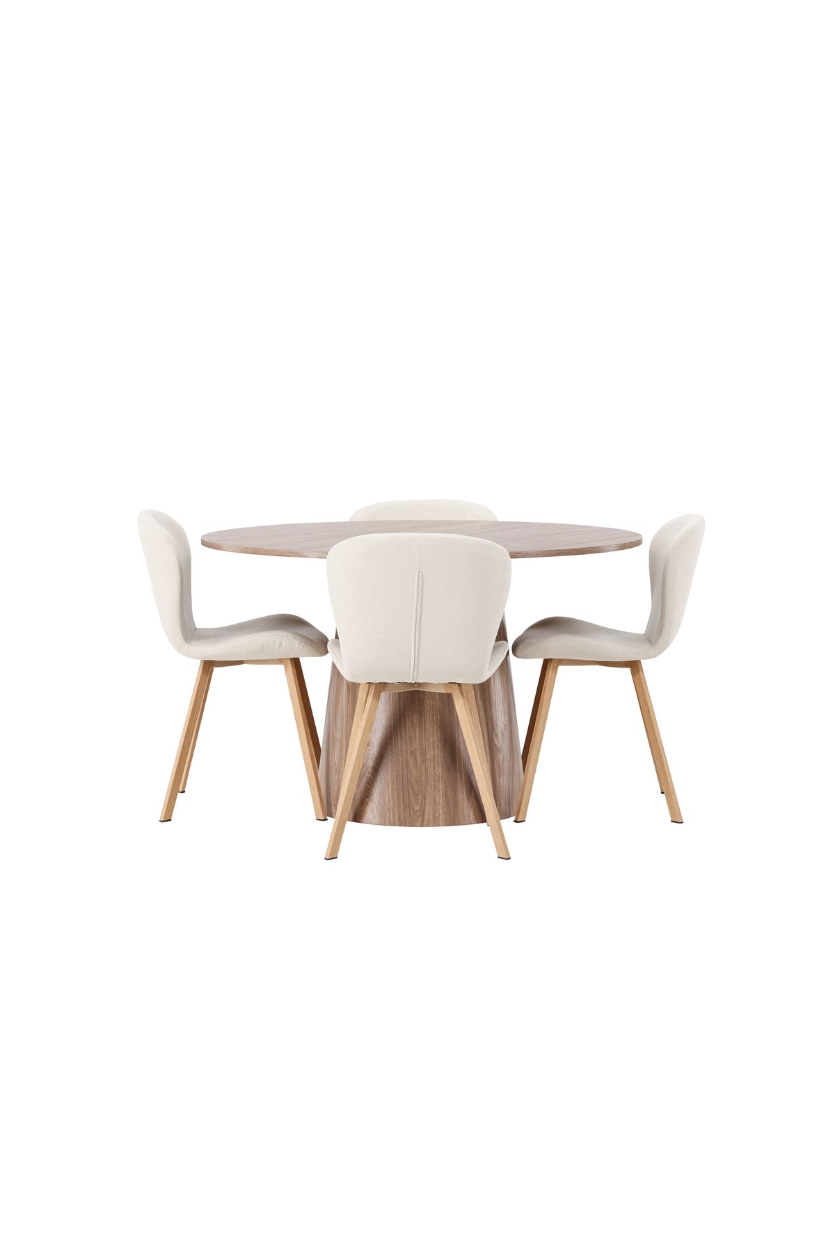 Lanzo Dining Table with Lilja Chairs