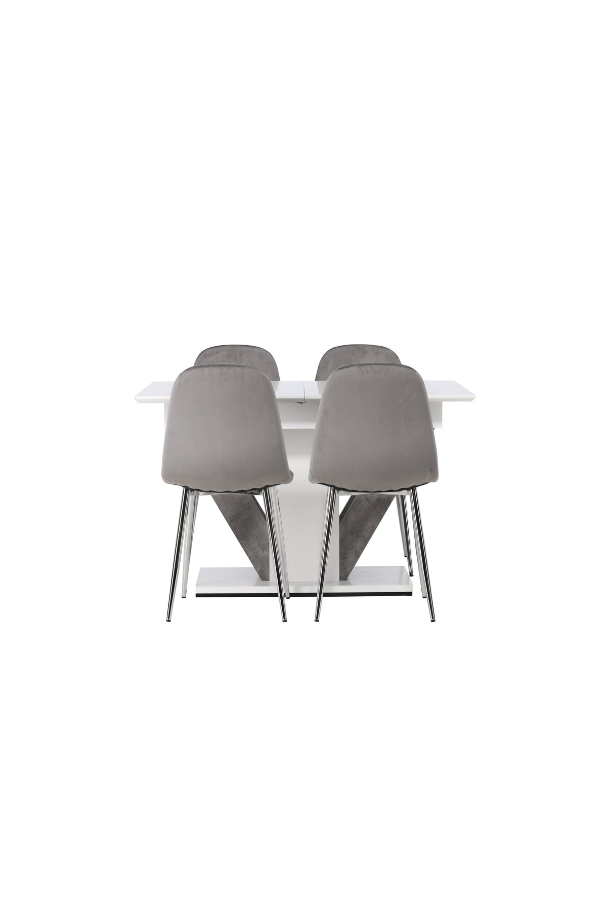 Disa Dining Table with Eva Chairs
