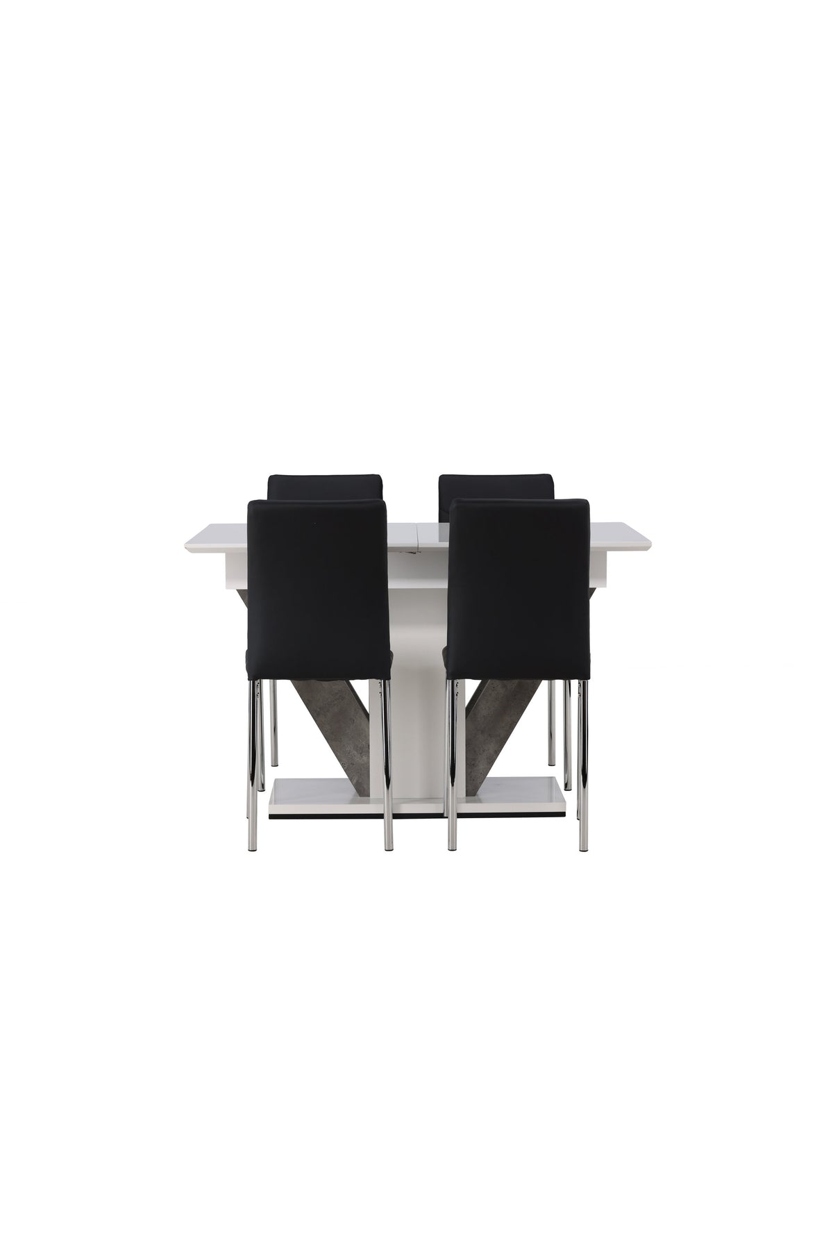 Disa Dining Table with Lily Chairs