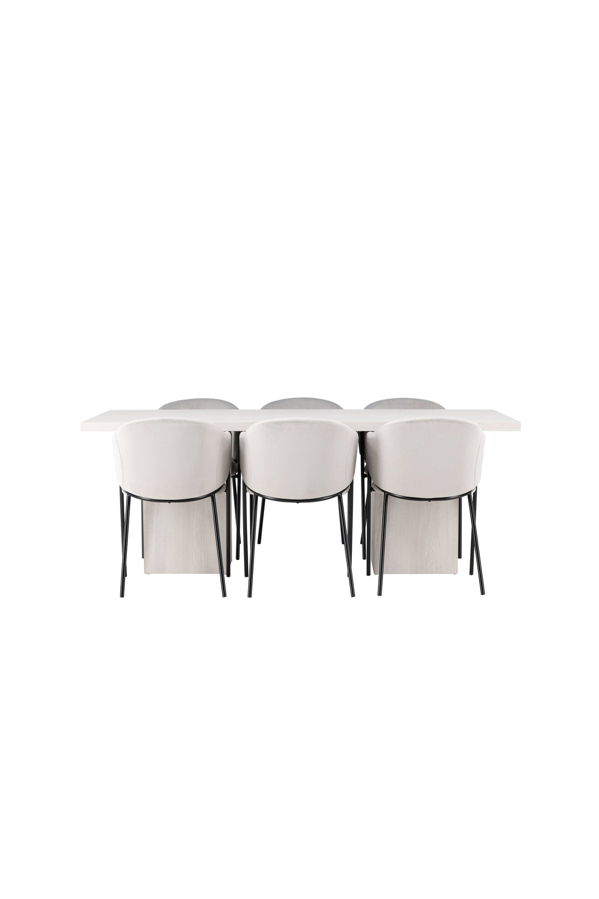 Olga Dining Table with Evelina Chairs
