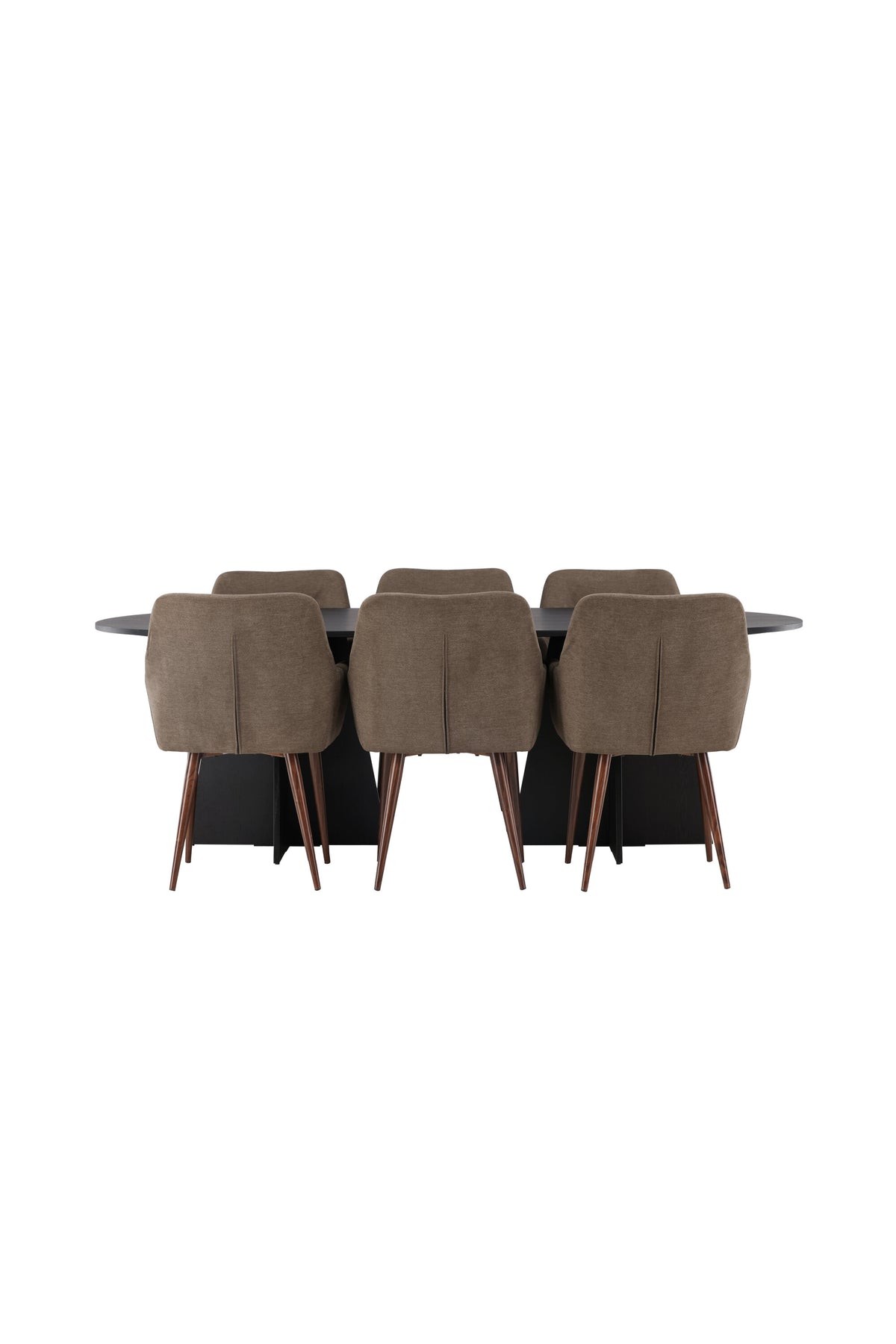Bootcut Dining Table with Tomorrow Chairs