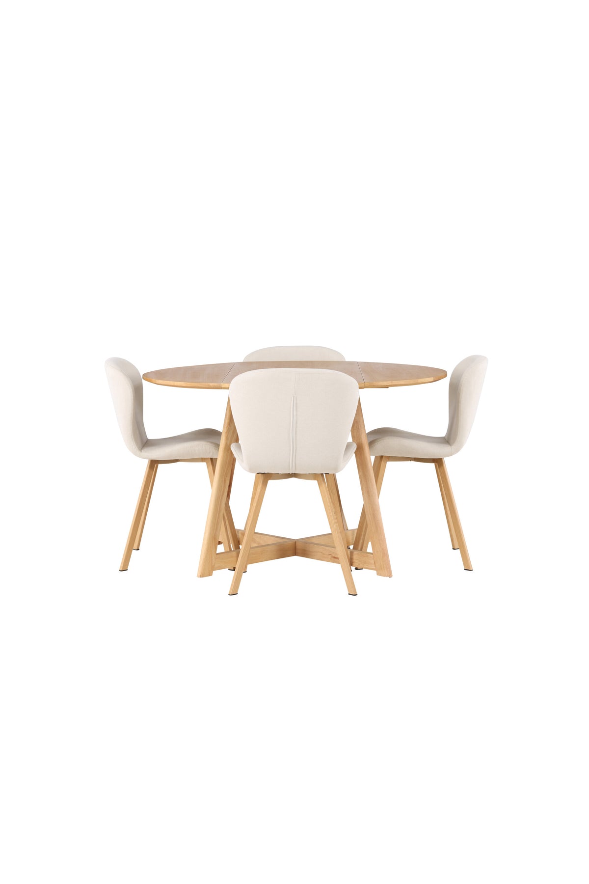 Yakidon Dining Table with Lilja Chairs