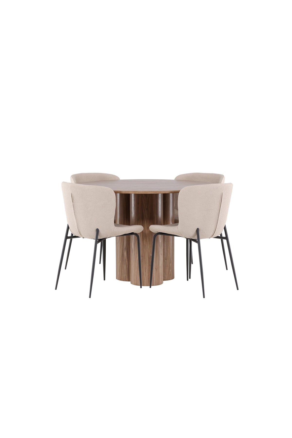 Olivia Dining Table with Modesto Chairs