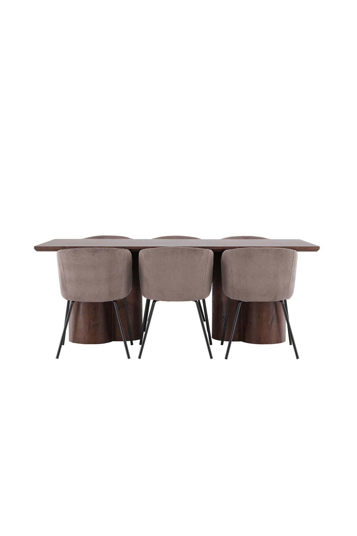 Olivia Dining Table with Berit Chairs