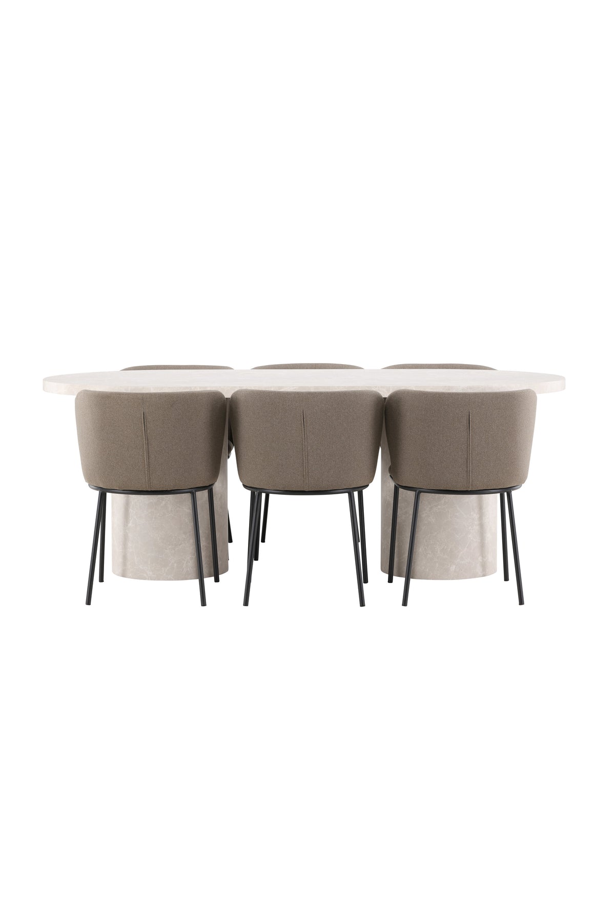 Narvik Dining Table with Edina Chairs