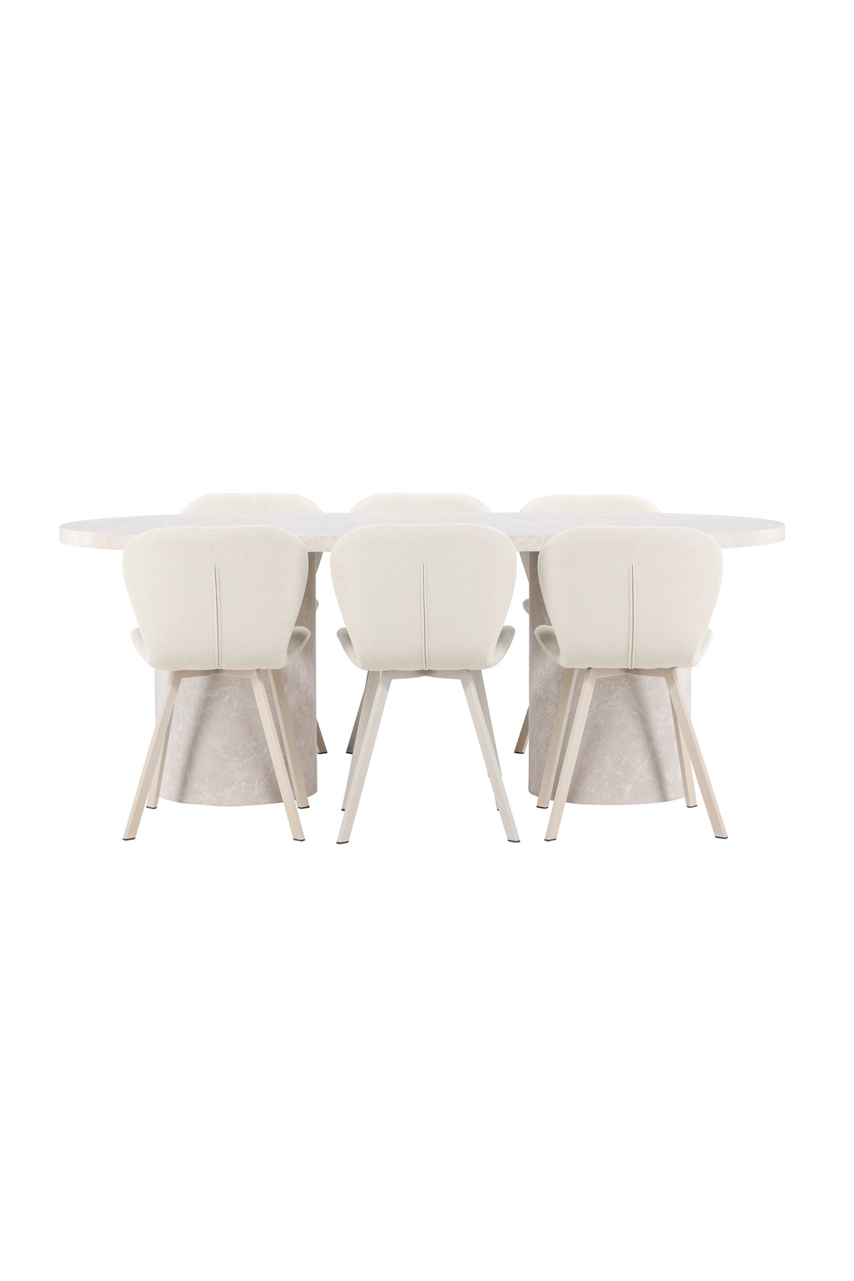 Narvik Dining Table with Lilja Chairs