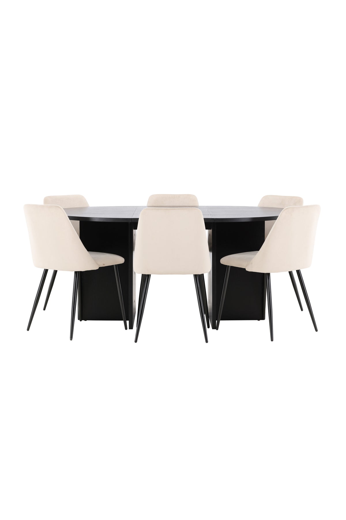 Strada Dining Table with Night Chairs