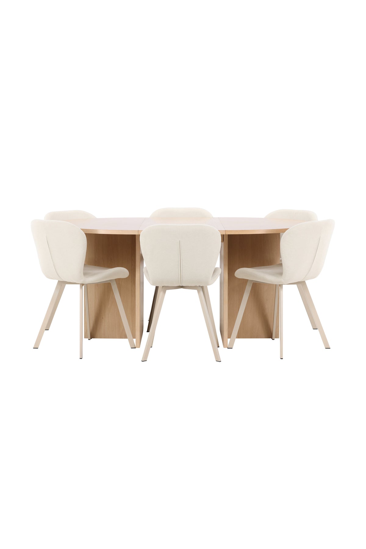 Strada Dining Table with Lilja Chairs