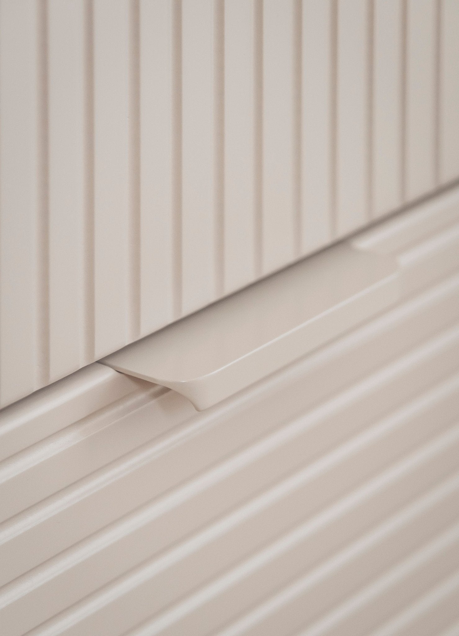 Maja 3-drawers + 1 door chest Champagne color - Scandinavian Stories by Marton