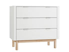 Maja 3-drawers chest White color - Scandinavian Stories by Marton