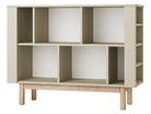 Maja Bookcase low, Champagne color - Scandinavian Stories by Marton