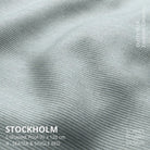 STOCKHOLM L - Shaped sofa/single bed Exclusive Corduroy Dusty Blue removable & washable cover - Scandinavian Stories by Marton