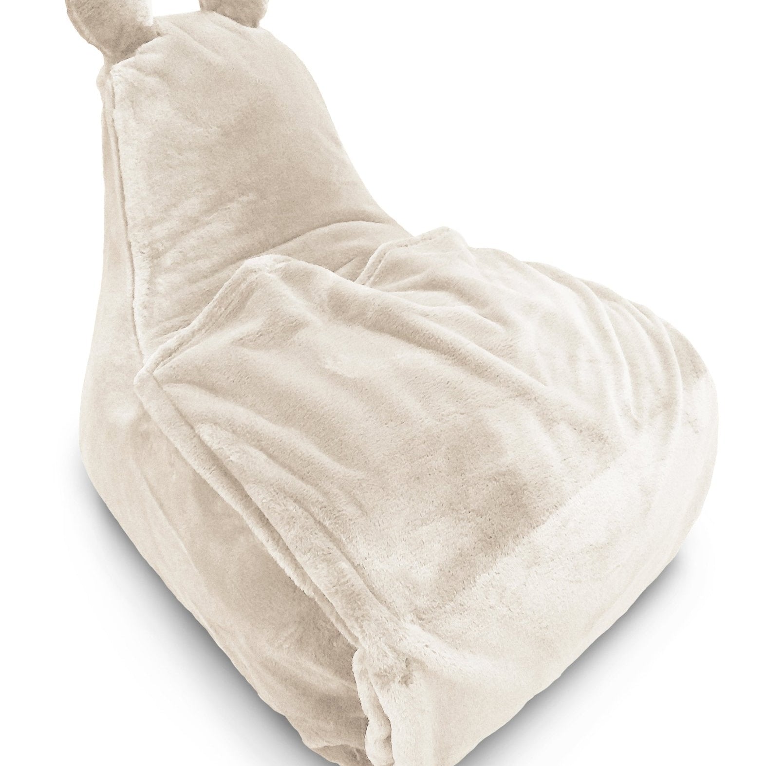 TEDDY L Bean Bag, Fur Light Pink - Scandinavian Stories by Marton