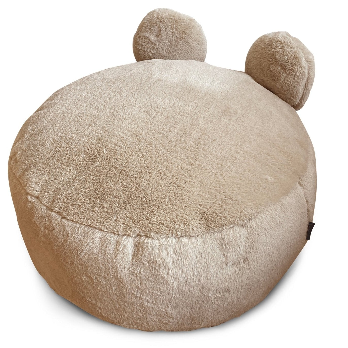 TEDDY Pouf Bean Bag, Fur Dark Grey - Scandinavian Stories by Marton