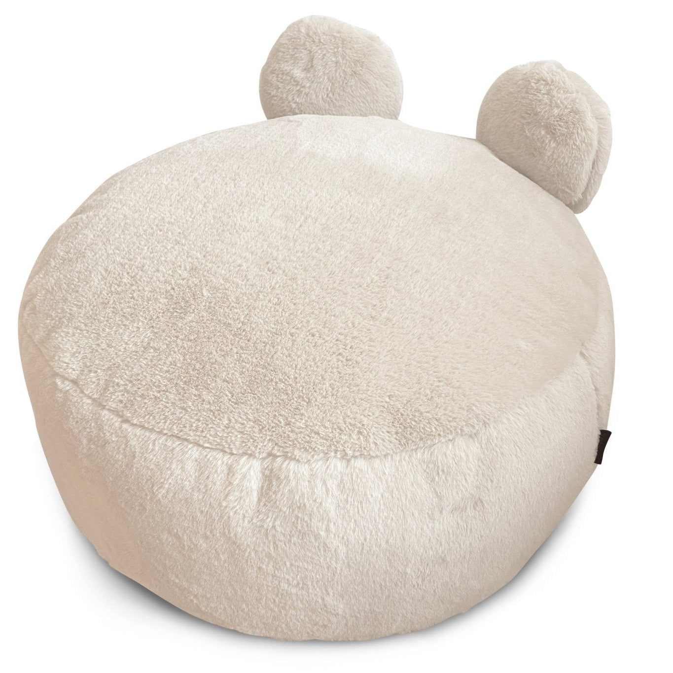 TEDDY Pouf Bean Bag, Fur Dark Grey - Scandinavian Stories by Marton