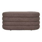 Dartford Bench - Bench with storage, teddy, brown 103x45x44 cm, HN1238