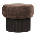 Christchurch Pouf - Dark Brown