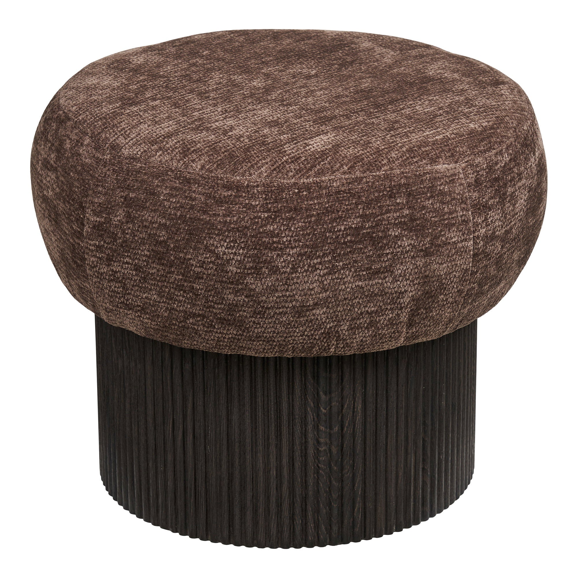 Christchurch Pouf - Dark Brown