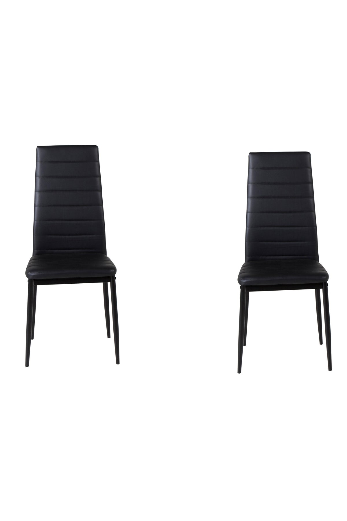 Slim Dining Chair – Black