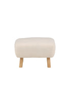 Salina Ottoman – White