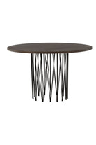Stone round Table – Mocca