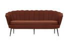Calais 3-Seat Sofa – Red