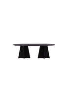 Bootcut Oval Table – Black