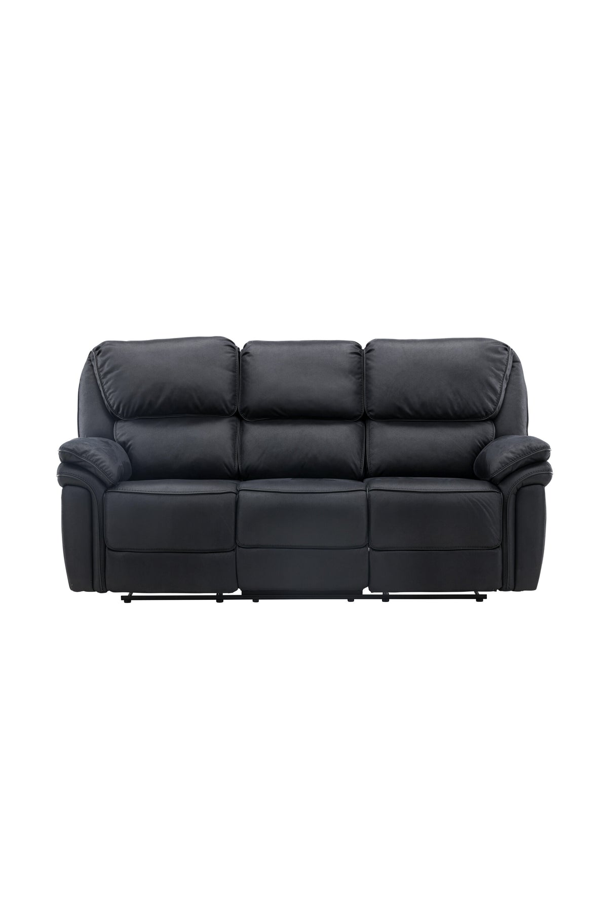 Saranda Recliner Sofa – Black