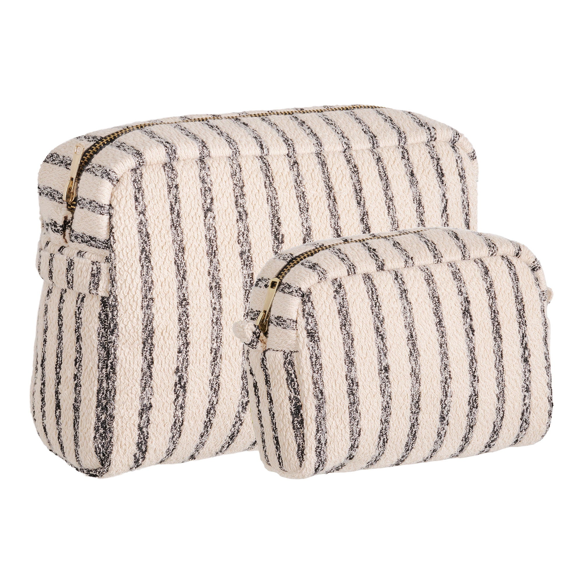 Nador Toilet Bags - Toilet bags, sand mix set of 2