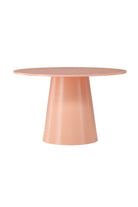 Lanzo Round Dining Table – Peach