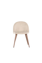 Velvet Dining Chair – Beige