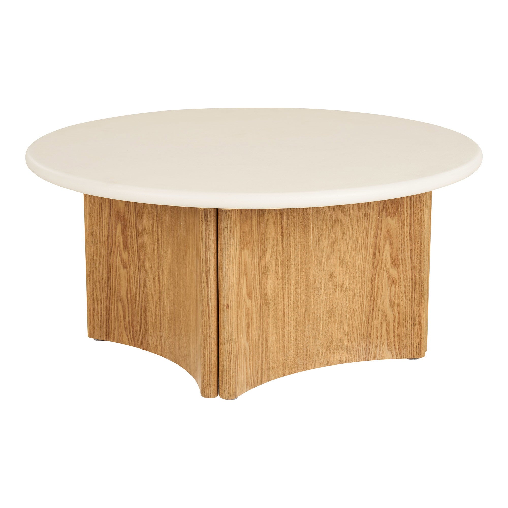 Motril Coffee Table - White / Nature