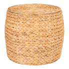Delia Side Table - Side Table with storage, water hyacinth, nature ø43x34 cm