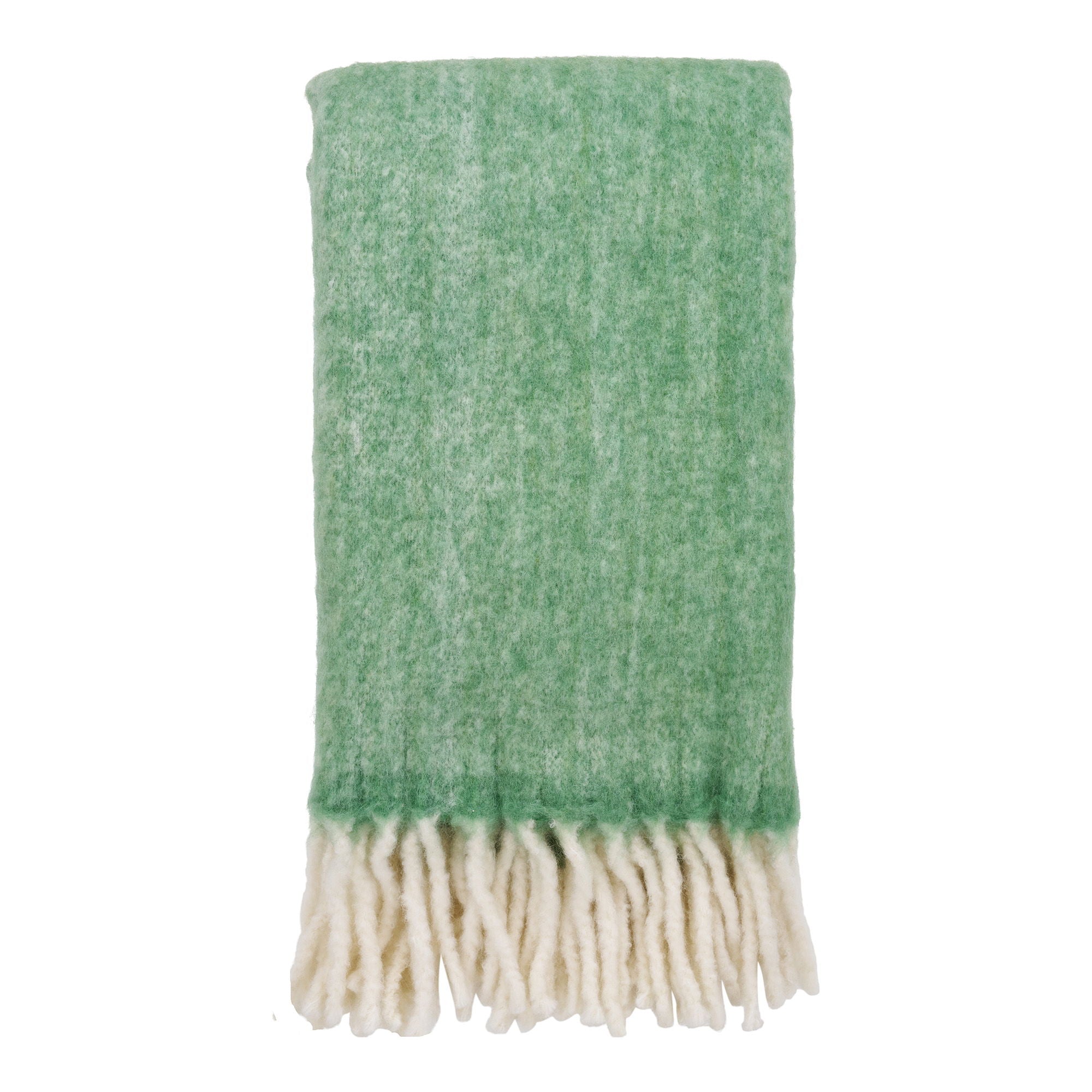 Carmel Plaid - Plaid, wool mix, green 130x170 cm