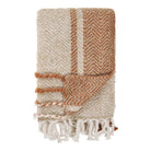 Almora Plaid - Beige / Golden Orange
