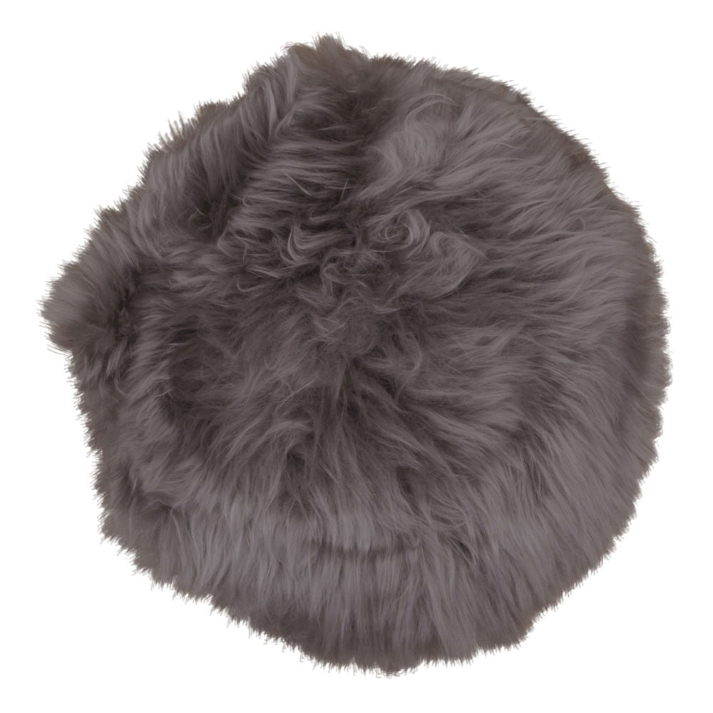 Lambskin seat - Lambskin seat, mushroom, ø35 cm 