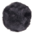 Lambskin seat - Lambskin seat, grey, ø35 cm 