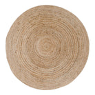 Bombay Rug - Rug, braided jute, nature ø180 cm