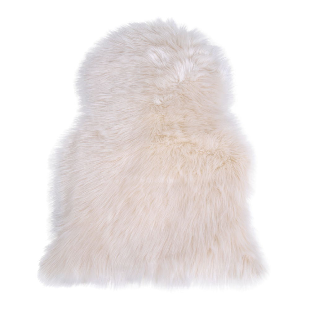 Lambskin Artificial - Lambskin Artificial, ivory, 50x85 cm