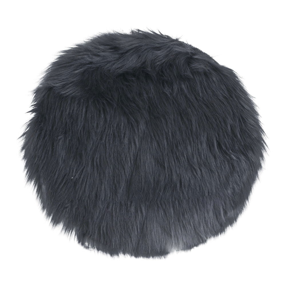 Lambskin Seat Artificial - Lambskin Seat Artificial, grey, ø35 cm